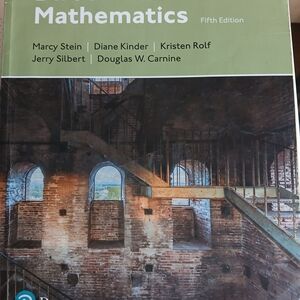 PEARSON Mathematics Fifth Edition Textbook